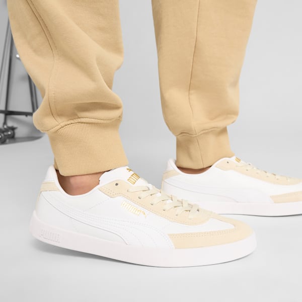 Sneakers PUMA Club II Era Femme, PUMA White-Vapor Gray, extralarge